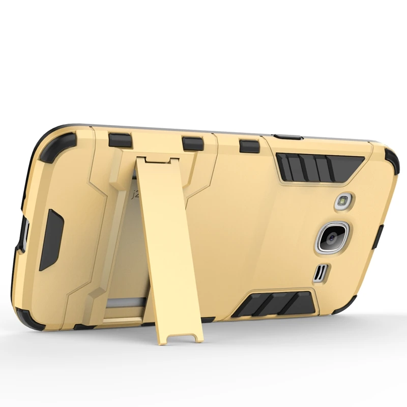 For Samsung Galaxy J1 2016 Case J120 J120F Slim Shockproof Robot Armor Hybrid Silicone Hard Phone Cover for |