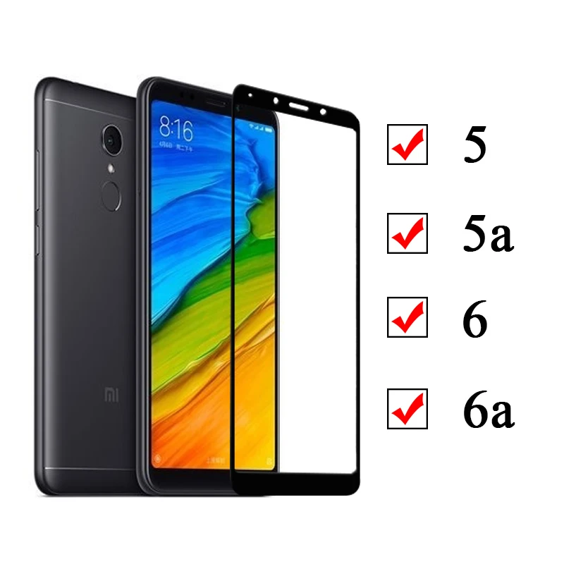 Защитное стекло для Xiaomi Redmi 5 6 закаленное защитная пленка телефона 5a 6a a a5 a6 Xiomi Xaomi