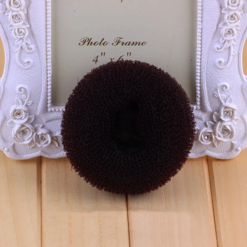 Женское кольцо для волос черное/коричневое/цвета слоновой кости 1 шт.|Заколки