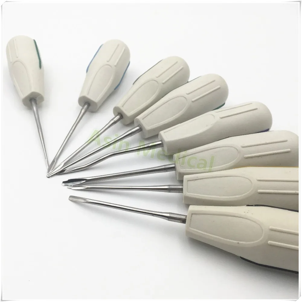 8PCS Dental tongue scraper Very minimally invasive tooth extraction tooth quite invasive dental instruments
