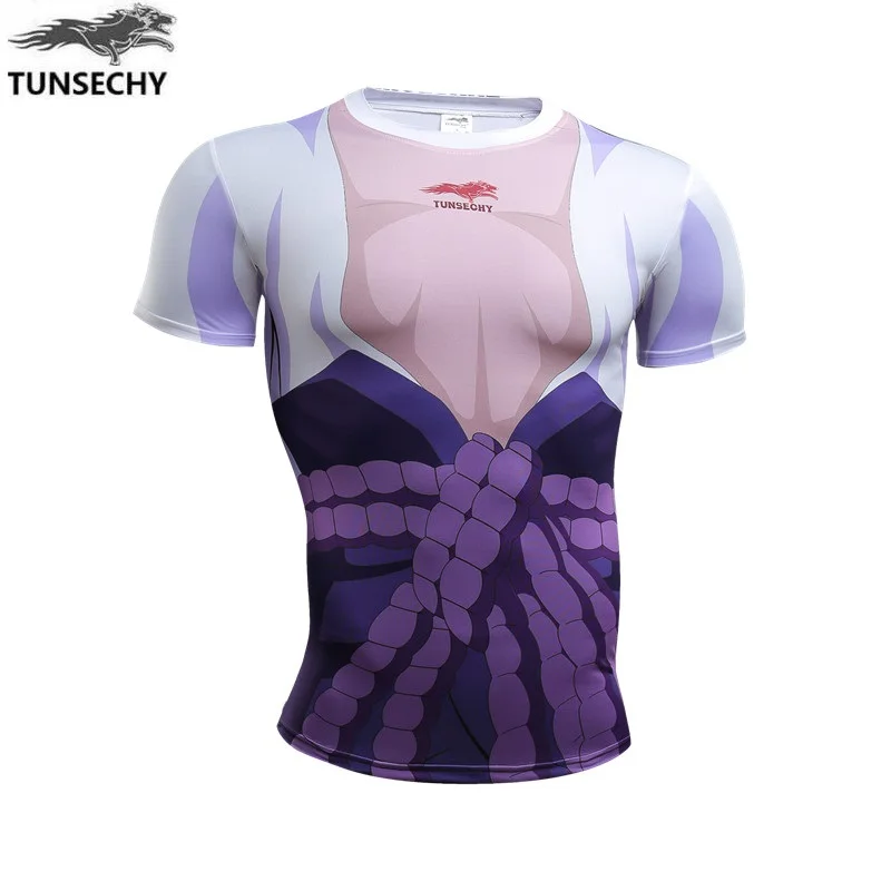 2017 оригинальный бренд велосипед Мужская Узумаки Наруто Майка Хатаке Саске