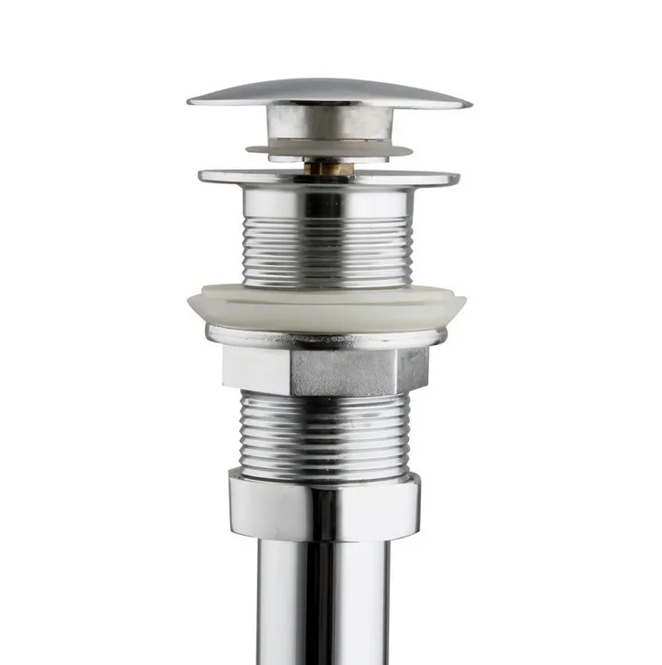 Бесплатная доставка Горячая продажа Твердый латунный всплывающий Слив для