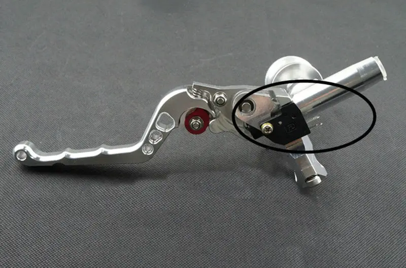 ЧПУ серебристые и оранжевые алюминиевые обновленные рычаги тормозной муфты для