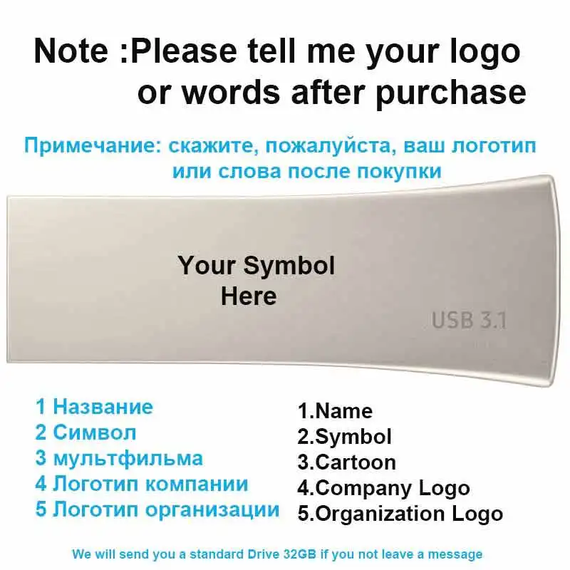 BE3-Silver Plus DIY SAMSUNG DIY Thumb Drive 256 ГБ 128 Гб 64 ГБ 32 ГБ USB 3,1 флеш-накопитель, металлический мини-флеш-накопитель Memoria Stick, высокоскоростной диск Cle U - Цвет: BE3-Silver Plus DIY
