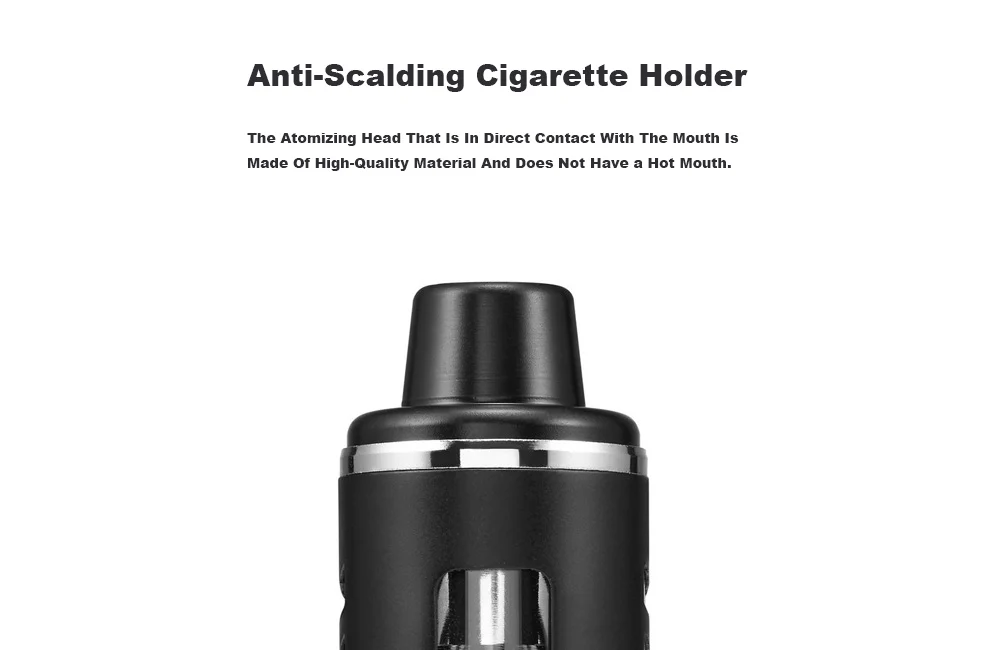 Электронная сигарета Vape 80 Вт комплект 2200 мАч батарея 22 мм распылитель 0.3ohm катушка большой дым для испарителя кальяна электронная сигарета