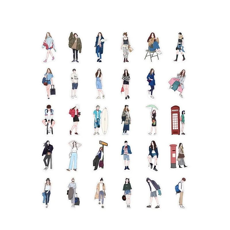 

30 Pcs/Set Novelty Student Couples Postcard /Greeting Card/Message Card/Christmas and New Year gifts