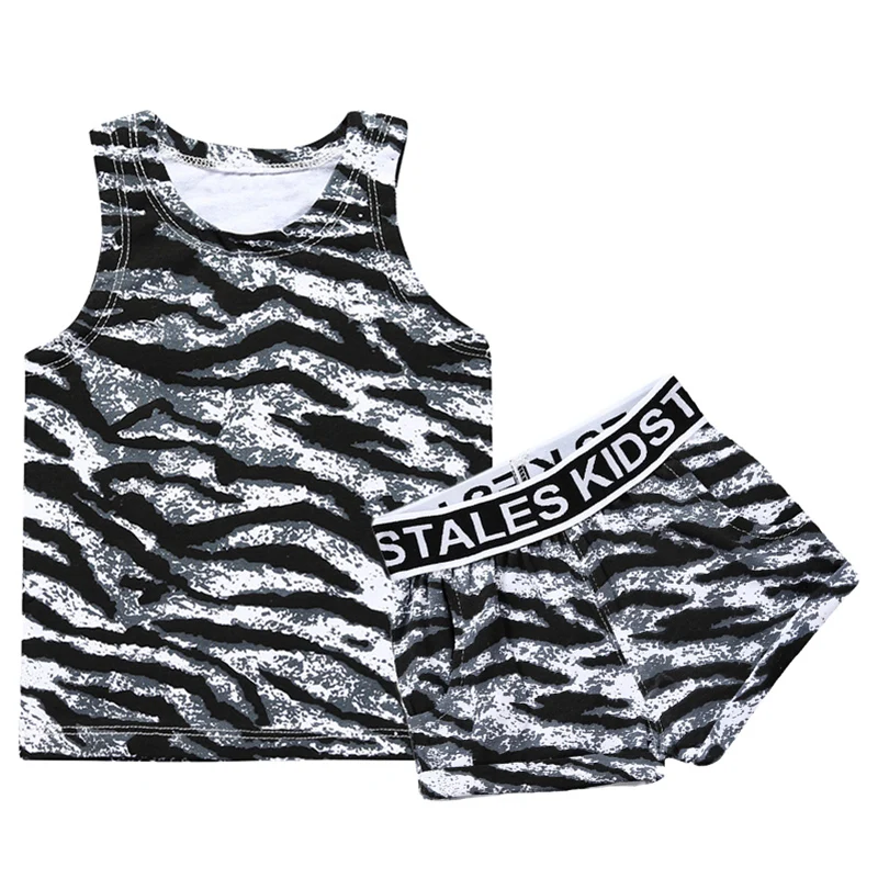 RT-237 Summer clothes for kids Set of cotton T-shirt Pants vest suit Clothes little boys and girls 0-24m Lovely Brand suits | Детская