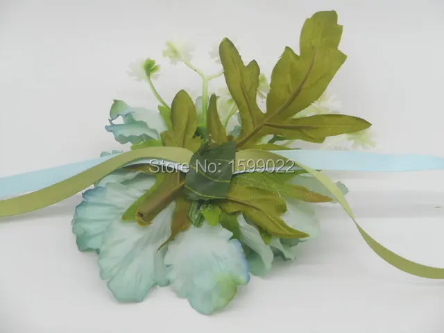 Свадебный выпускной вечер Scabiosa Babys дыхание свадебное украшение ручное запястье