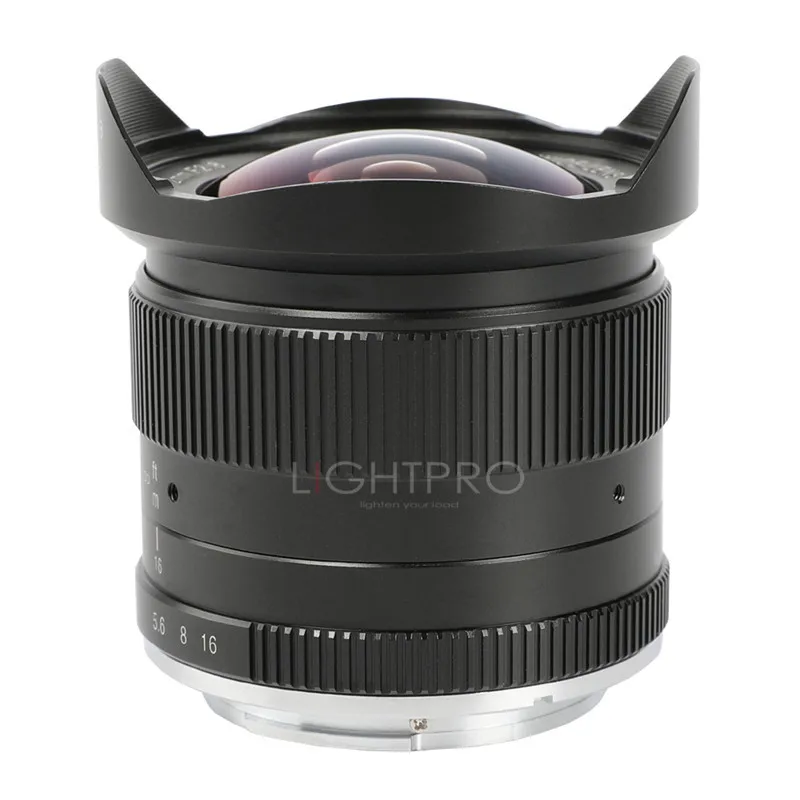 Ультра широкоугольный объектив 7artisans 12 мм f2.8 для Sony e крепление APS C беззеркальных