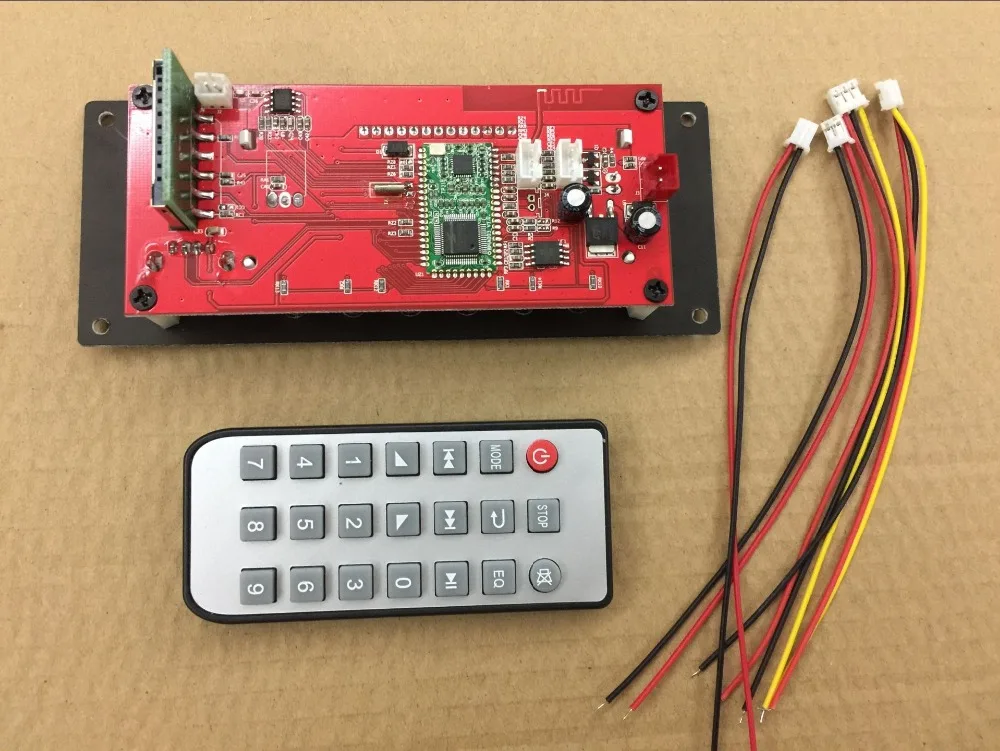 MP3 декодирующая плата 4,0 Bluetooth беспроводной аудио модуль USB SD радио APE FLAC WMA AUX внешний источник сигнала помехи доска