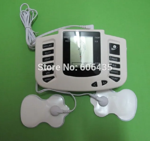 JR-309 Hot new Electrical Stimulator Full Body Relax Muscle Therapy Massager Pulse tens Acupuncture with therapy slipper+ 4pads |