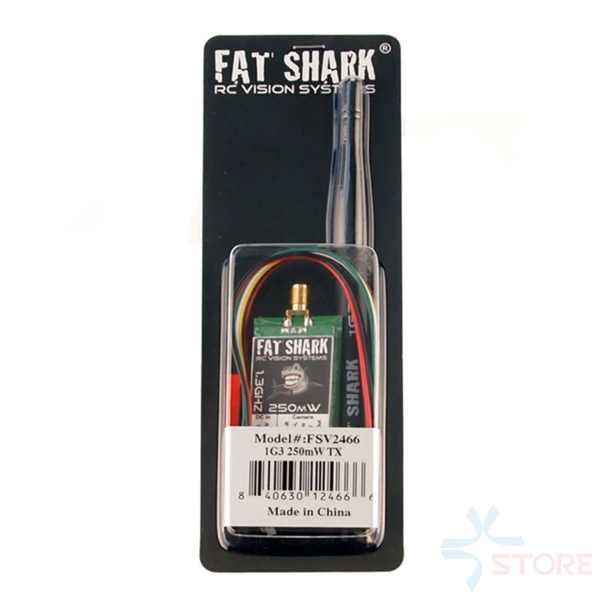 Fat Shark FSV2466 1G3 250mW VTX видео передатчик 1,3 GHz 8Ch видео 5V TX NTSC/PAL Fatshark