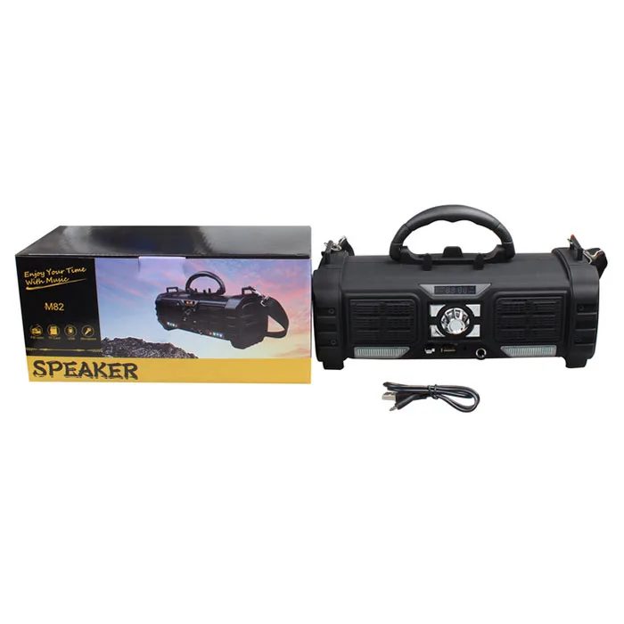 20 Вт Портативная колонка Bluetooth Колонка Бас Сабвуфер Саундбар Беспроводная с FM