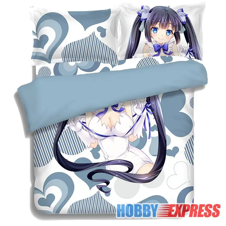 Хобби Express Гестия DanMachi японский кровать Одеяло или пододеяльник с наволочками ADP