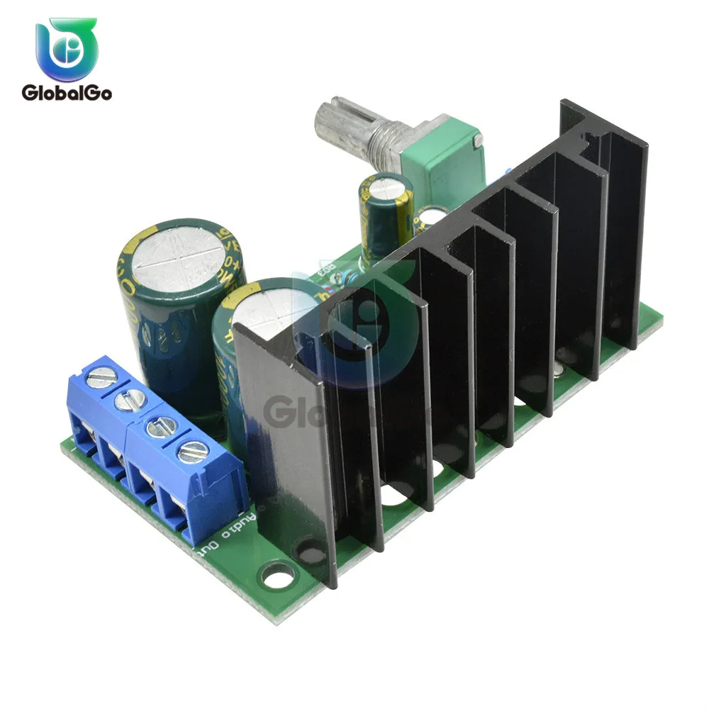 TDA2050 5 Вт-120 Вт 1 способ один канал USB аудио усилитель мощности питания доска