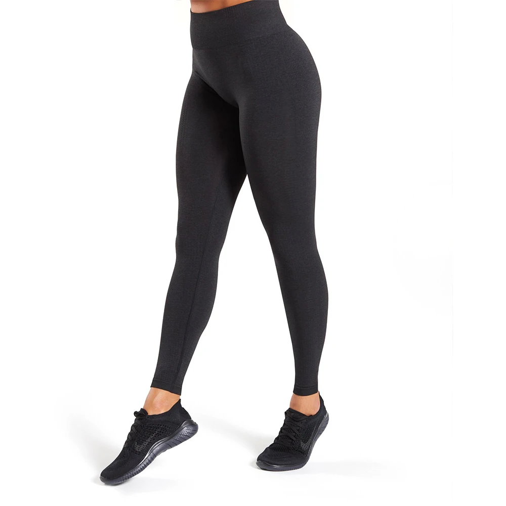 KFDD Women Super Stretchy Gym Energy Yoga Pants Compression Breathable Running Pant Push Up Elastic Seamless Leggings 2019 News | Спорт и