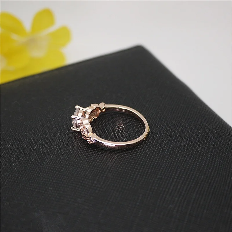 Серебряное украшение HEBEHERA модное женское кольцо обручальное встроенное