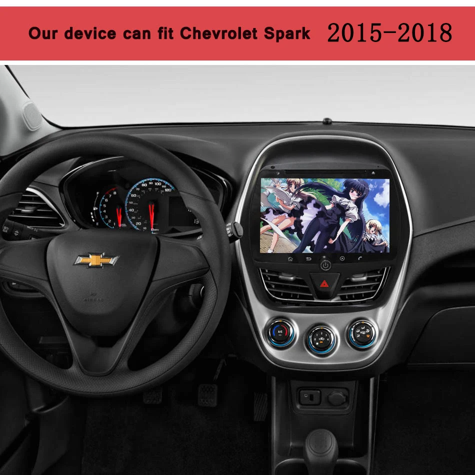 " ips HD экран Android 9,0 автомобильный стерео для Spark автоматическое радио GPS навигационная система ГЛОНАСС 4+ 64 Гб головное устройство без DVD