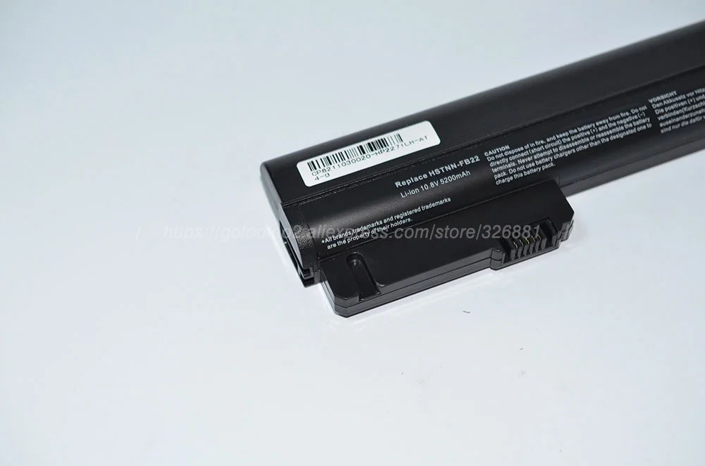 Golooloo батарея для hp EliteBook 2533t 2540p 2530p бизнес-ноутбук 2510p 2400 nc2400 COMPAQ HSTNN-XB22 HSTNN-XB23 RW556AA |