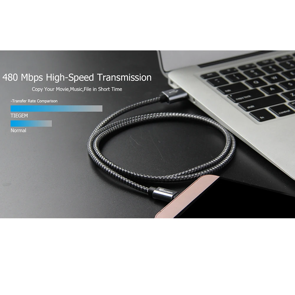 TIEGEM USB 3.1 Type C Кабель 2а Мобильный Телефон Синхронизации Данных Быстрая Зарядка Type-c