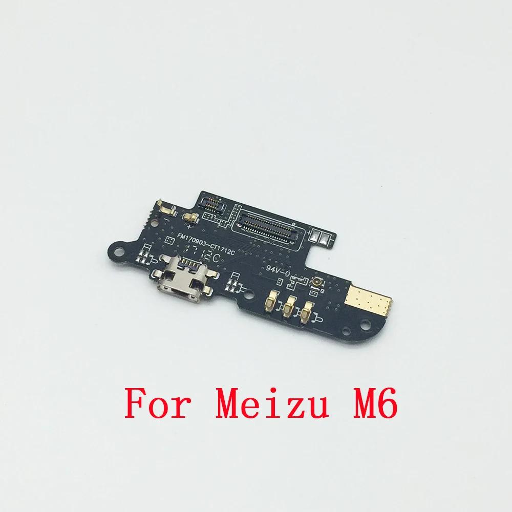 Для Meizu M6 USB плата с зарядным портом гибкий кабель док разъем + микрофон|dock connector|flex