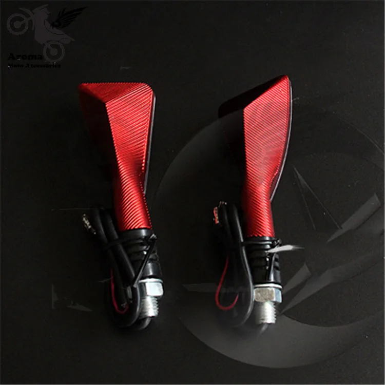 

2016 new red motorcycle Turn signal light universal Waterproof motorbike indicator LED moto amber blinker lamp flashers brand