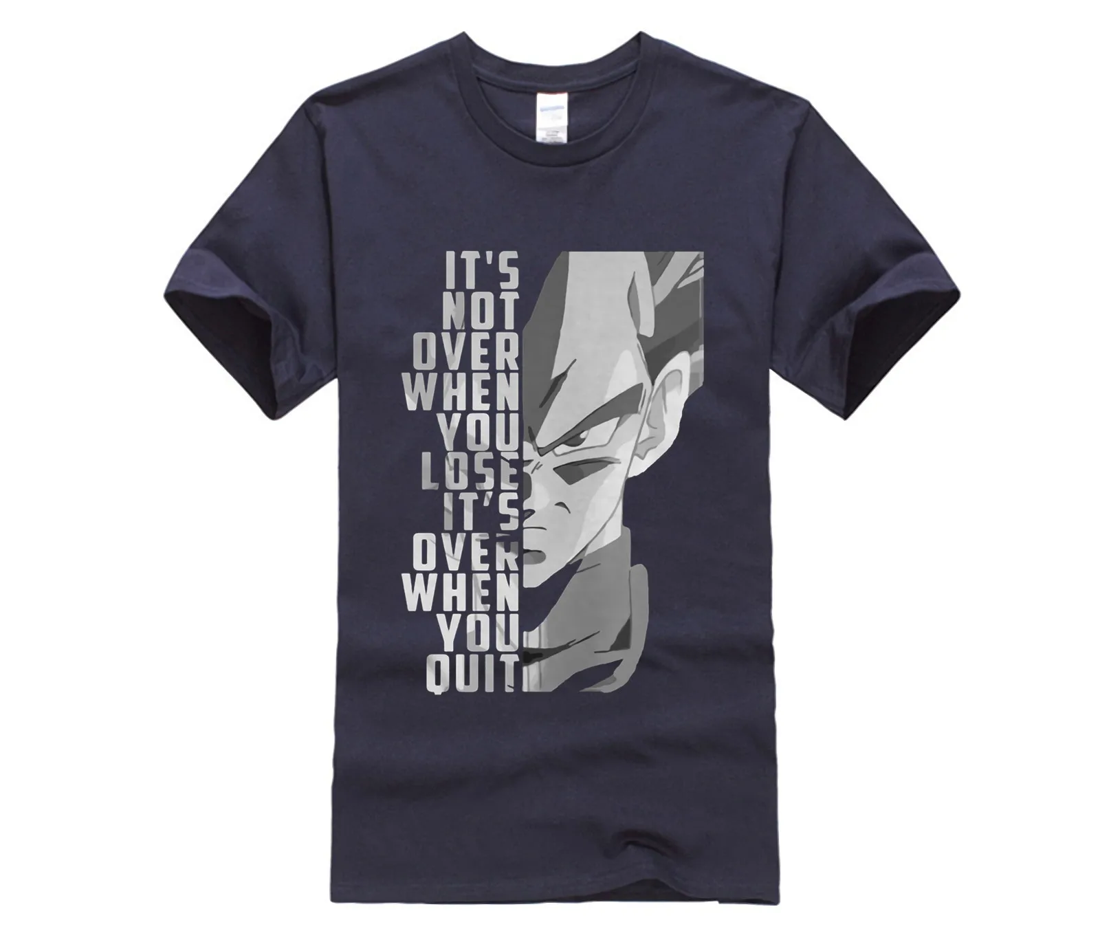 Модные хлопковые 2019 трендовая футболка Вегета это не более чем в тех случаях