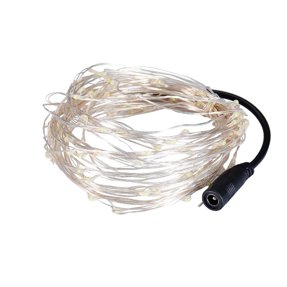 Светодиодная Водонепроницаемая гирлянсветильник 12 В постоянного тока 30 м 20 10 5