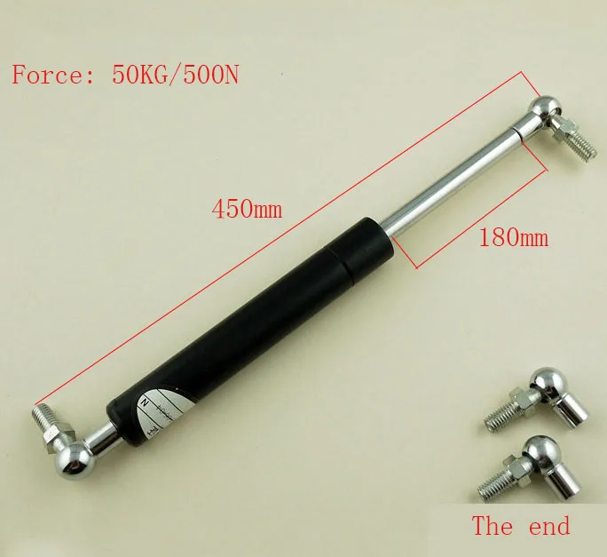 

450mm The Current Price of 50KG/110lb 180mm Spring Lift Gas Spring 2pcs