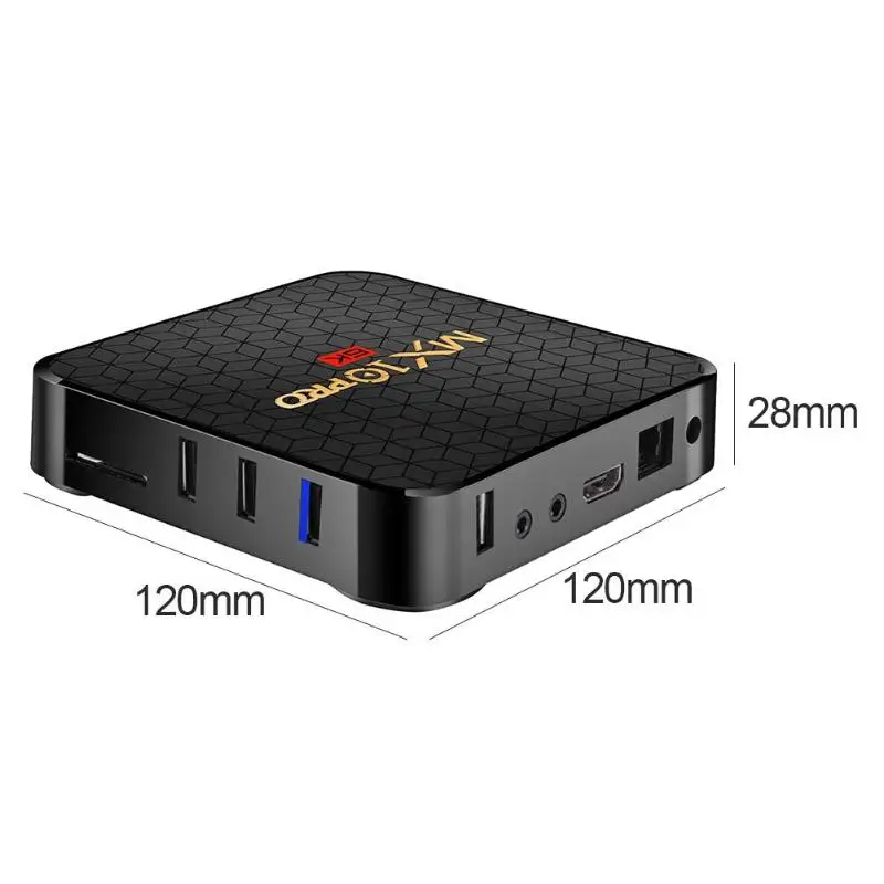 T ТВ коробка MX10 Pro Android ТВ коробка 4 Гб оперативной памяти, 32/64GB Android 9,0 ТВ коробка Allwinner H6 4 ядра с разрешением 4K HDR 2,4 ГГц WI-FI USB 3,0 ТВ комплект компьютерной приставки к телевизору