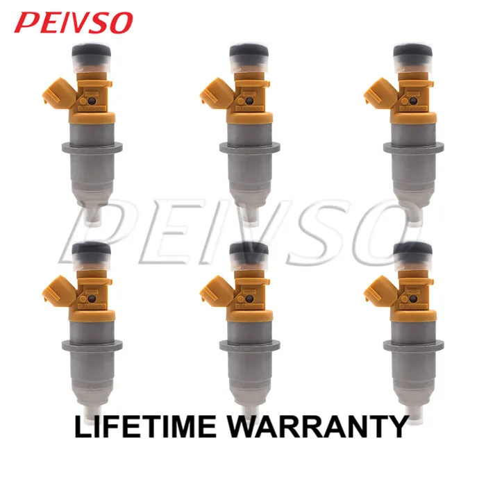 

6x 60V-13761-00-00 E7T25080 1465A011 MD361845 MR560555 fuel injector for Yamaha Outboard HPDI 200 225 250 300 HP