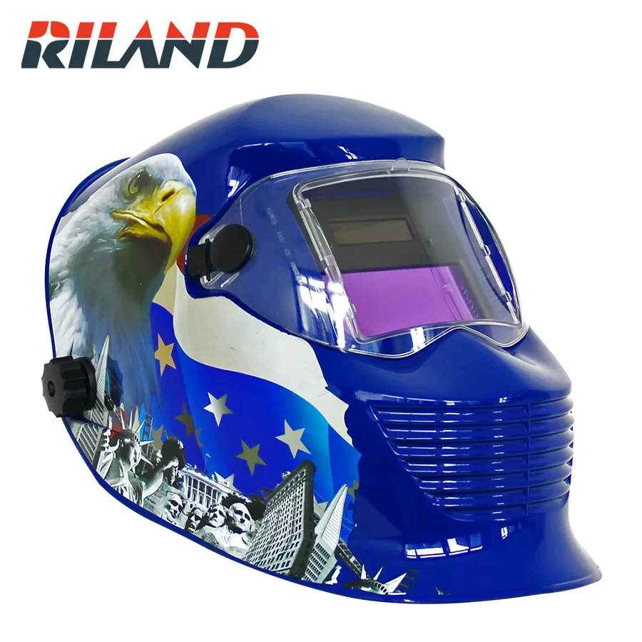 Электрический сварочный шлем/маска для лица/Сварочная маска RILAND Eagle | Инструменты