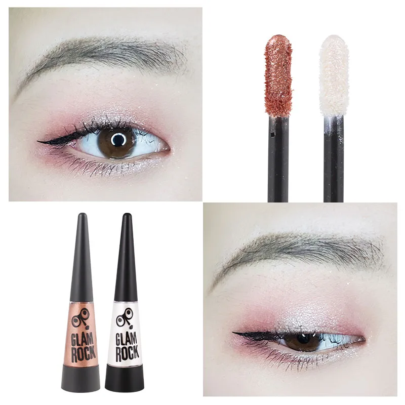 Алмазный Блеск Тени для век жидкие глаза макияж искусство Shimmer Shine Make up Косметика