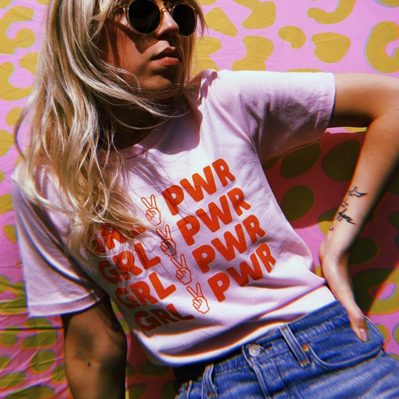 Футболка для девочек женская футболка Женская хлопковая одежда летние футболки