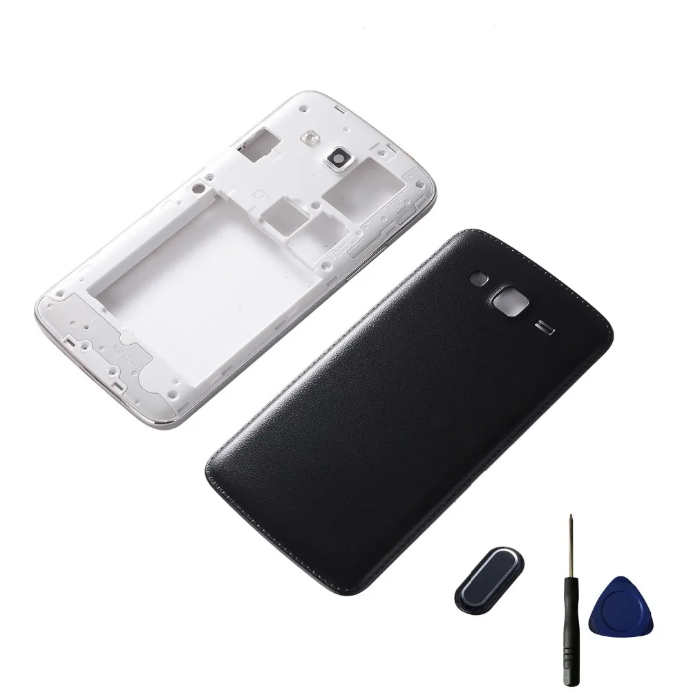 Чехол средней рамки корпуса для Samsung Galaxy Grand 2 G7102 G7106 + задняя крышка аккумулятора
