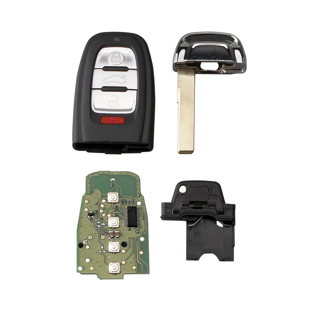 GORBIN 3 + 1 кнопочный дистанционный смарт ключ брелок для AUDI IYZFBSB802 315 МГц Audi A3 A4 A5 A6 A8