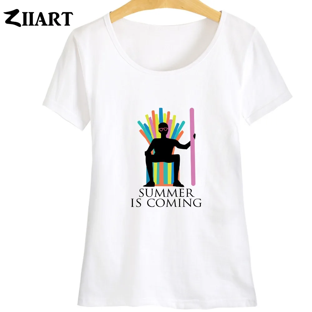 Железный Трон лето зима цветной пластиковый стержень забавный зажим Женская