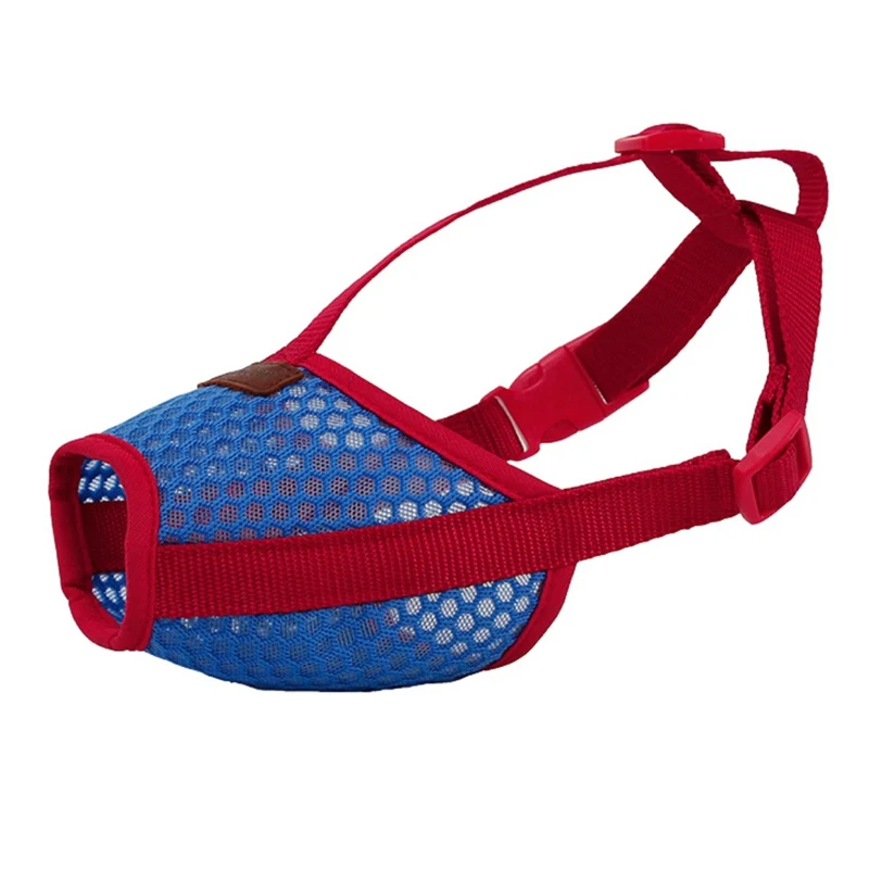 Новая сетка дышащая намордник для маленьких средних и больших собак