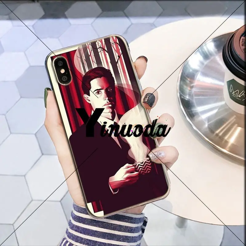 Yinuoda Welcome To Twin Peaks DIY Luxury High-end Protector Case for iPhone 6S 6plus 7 7plus 8 8Plus X Xs MAX 5 5S XR | Мобильные