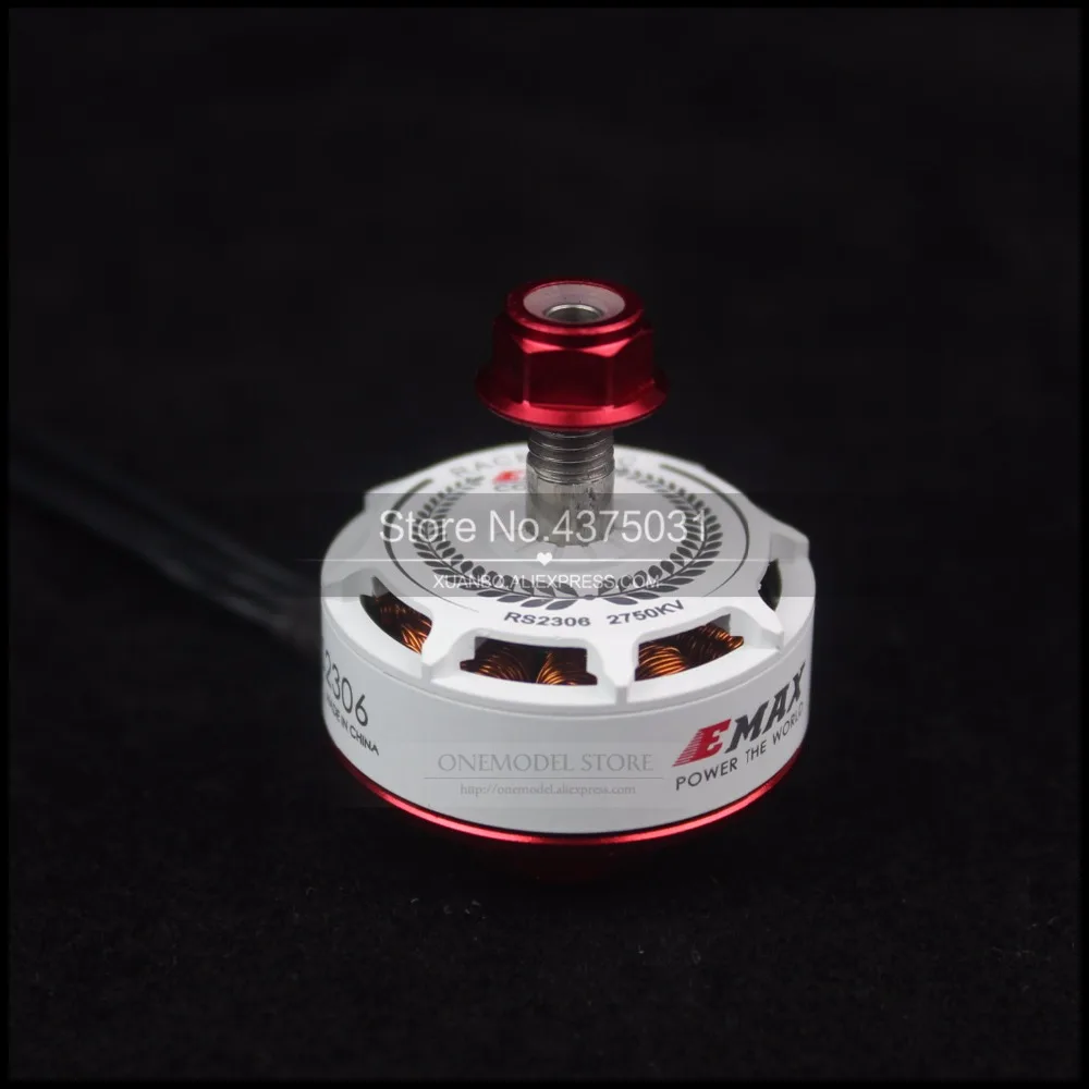 1 шт. или 4 шт./лот EMAX yinyan RS2306 2400KV 2750KV двигатель для FPV RACER Quadcopter Kvadrokopter RC беспилотный