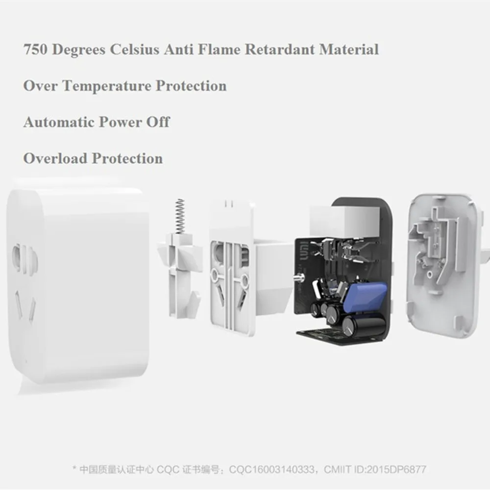 Умная розетка Xiaomi Mijia Zigbee беспроводное зарядное устройство с таймером и