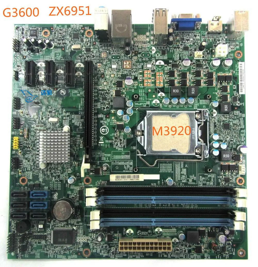 

Материнская плата для настольного компьютера ACER G3600 ZX6951 M3920 MIH67/P67L 10068-1 48, 3eg01. 011, 100% протестированная, полностью рабочий