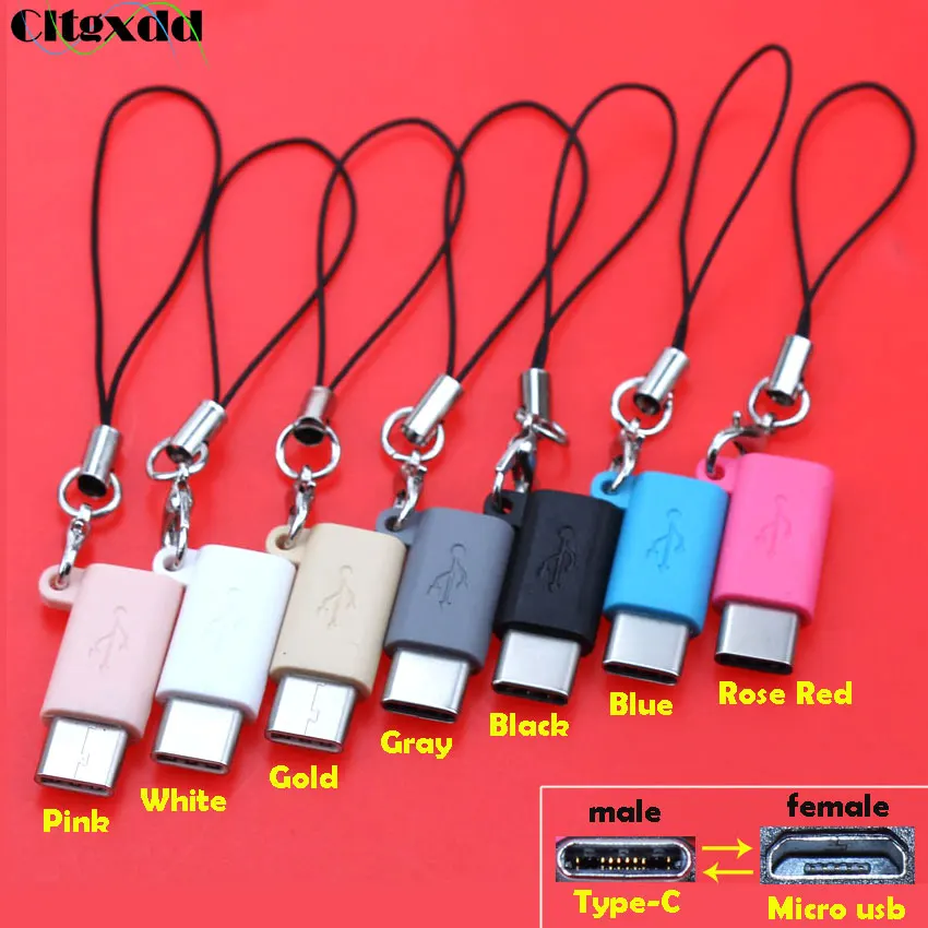 Cltgxdd Micro USB Женский Тип C Мужской кабель адаптер Зарядка Синхронизация данных Поддержка OTG USB конвертер для samsung Xiaomi huawei
