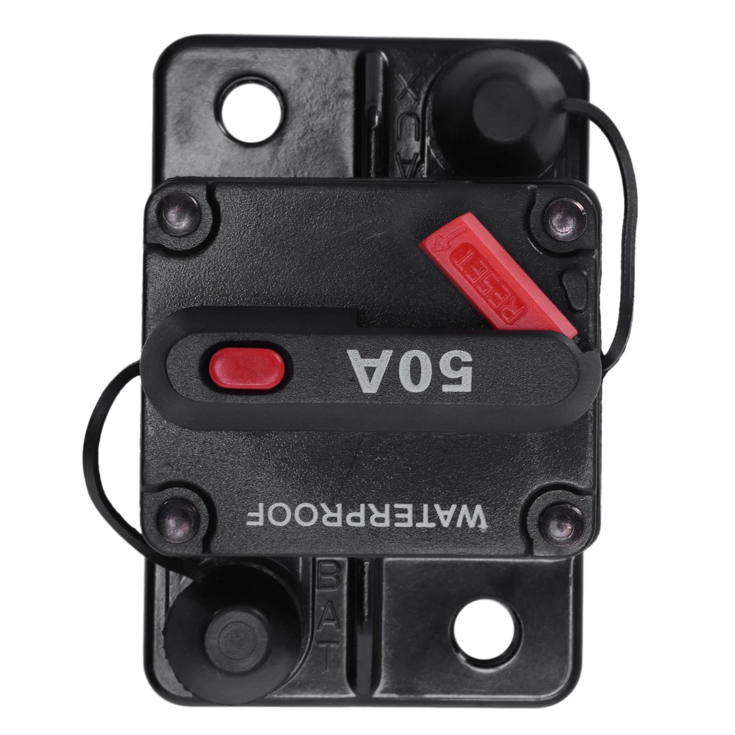 12 V/24 V Автомобильный морской аудио держатель предохранителя 50A ручной сброс