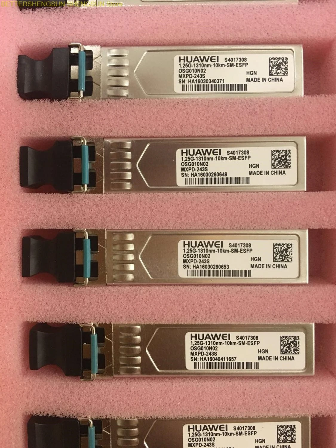 

SFP-1.25G-1310NM-10KM-ESFP гигабитный одномодовый двухволоконный модуль