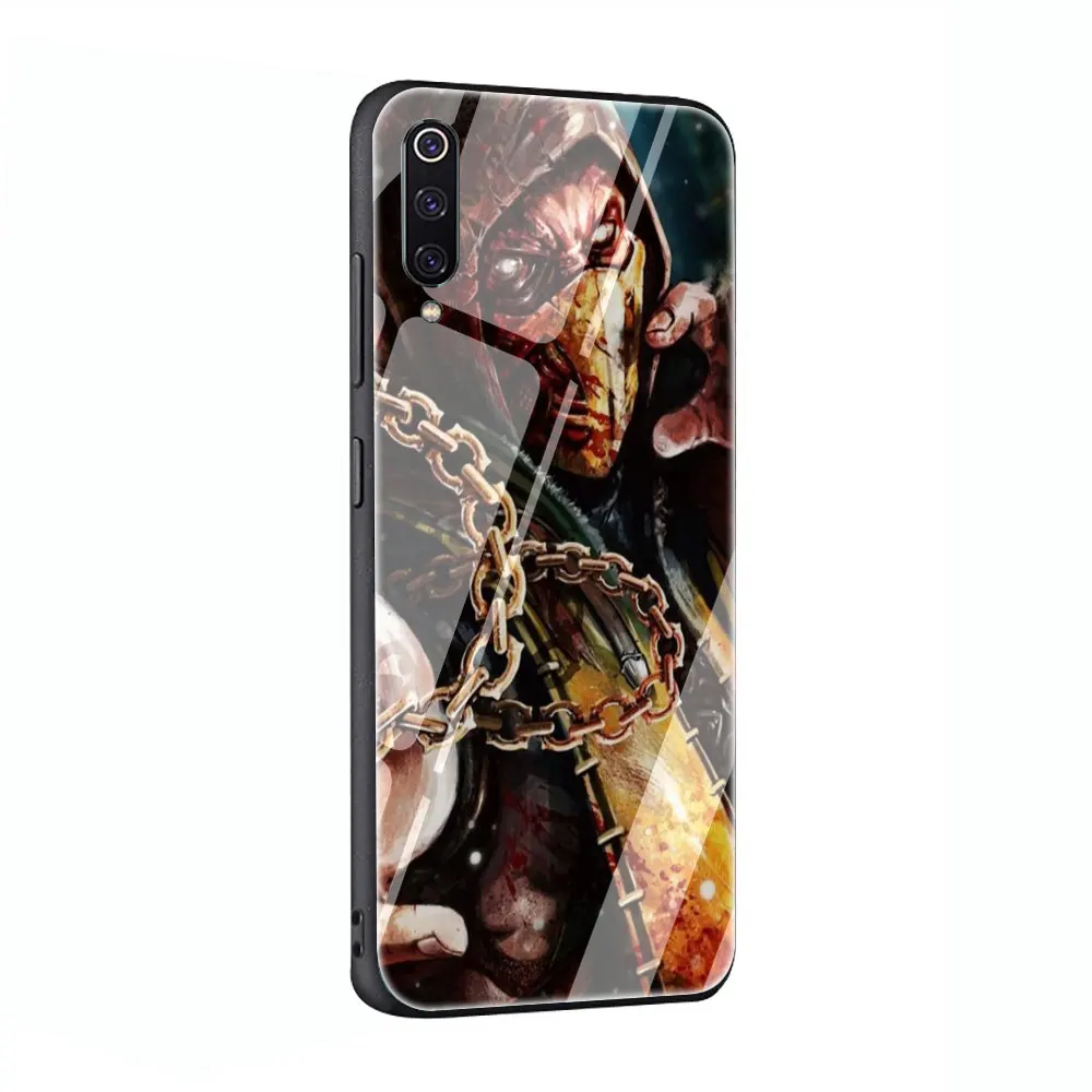 G2 Чехол для телефона Scorpion In More Kombat из закаленного стекла для Xiaomi mi 8 9 Red mi 4X 6A Note 5 6 7 Pro Pocophone F1 - Цвет: G2
