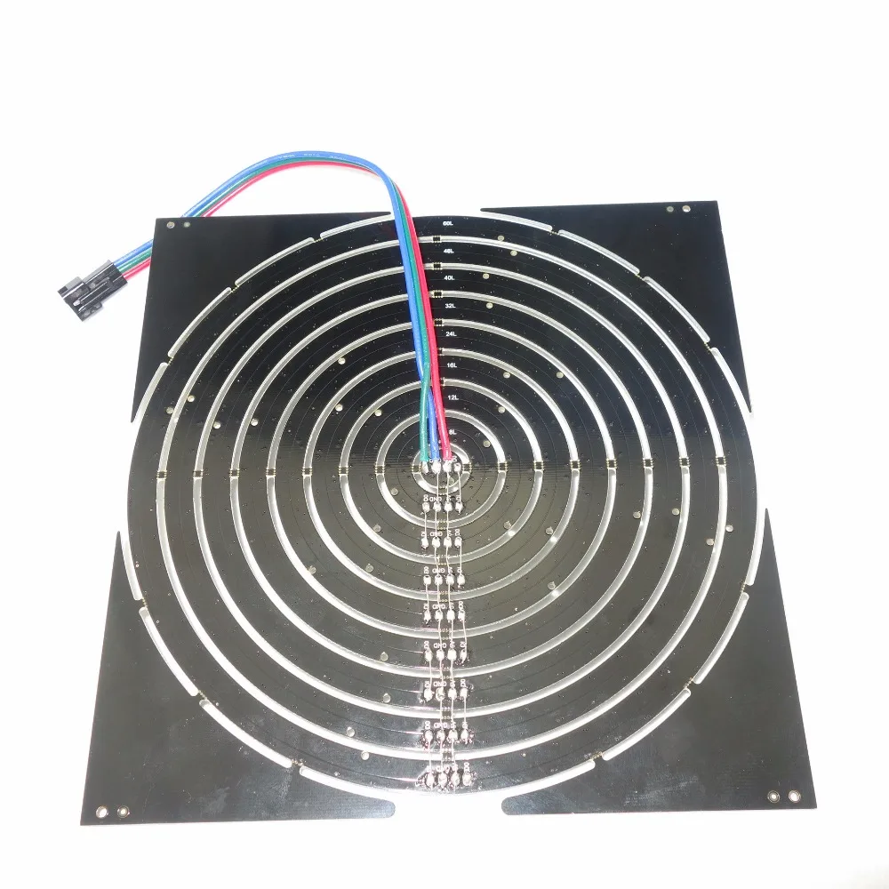 (Всего 9 видов размеров) светодиодный кольцевой светильник адресуемый DC5V SK6812