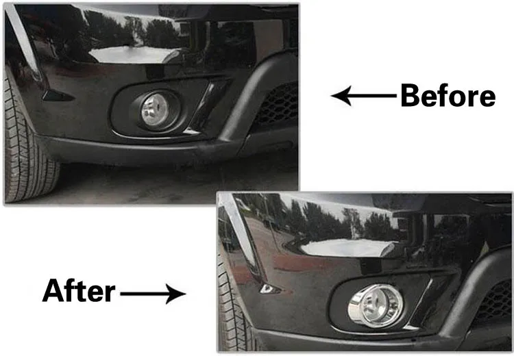 Передний противотуманный светильник хромированная Накладка для Dodge Journey Fiat freeont