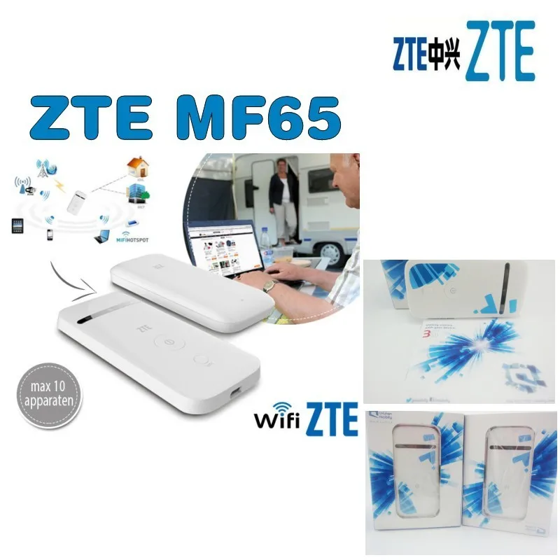 Набор из 10 шт. ZTE MF65 21 Мбит/с wifi 3g Роутер разблокировка zte модем|lot of|lot lotlot 10pcs |