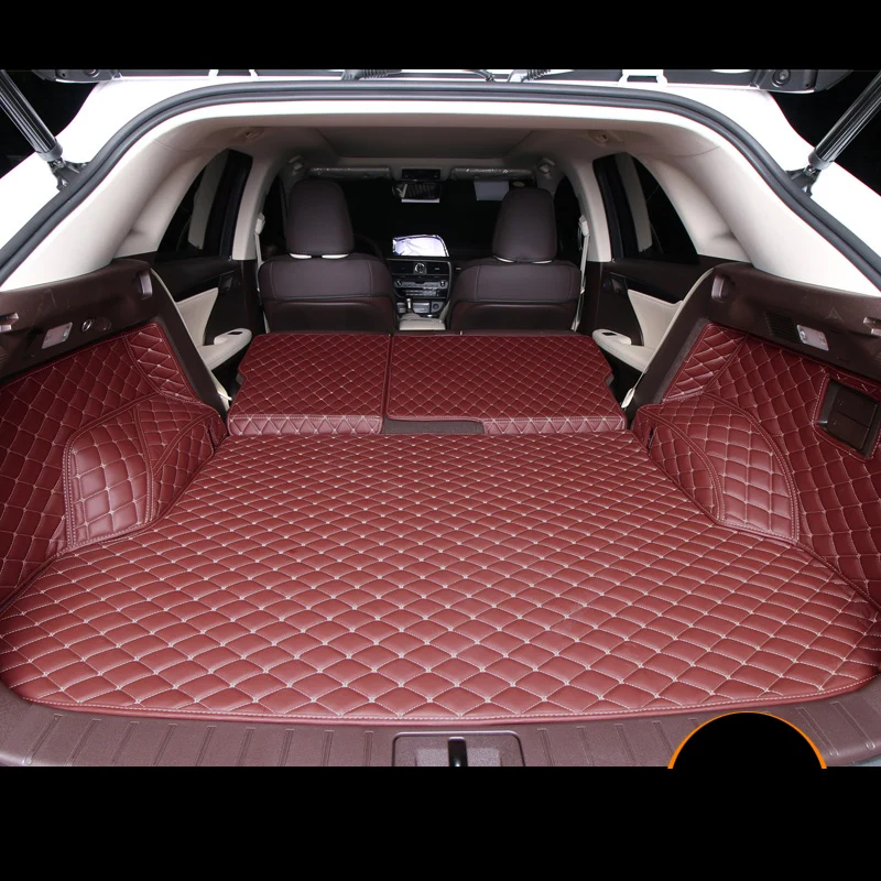 Коврик для багажника из волоконной кожи lexus rx200t rx350 rx450h rx300 2015 2016 2017 2018 2019 2020 al20 f